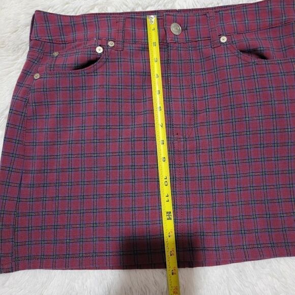 American eagle plaid skirt sz 10 - Picture 8 of 9